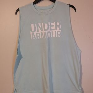 Large Light Blue Muscle Tank